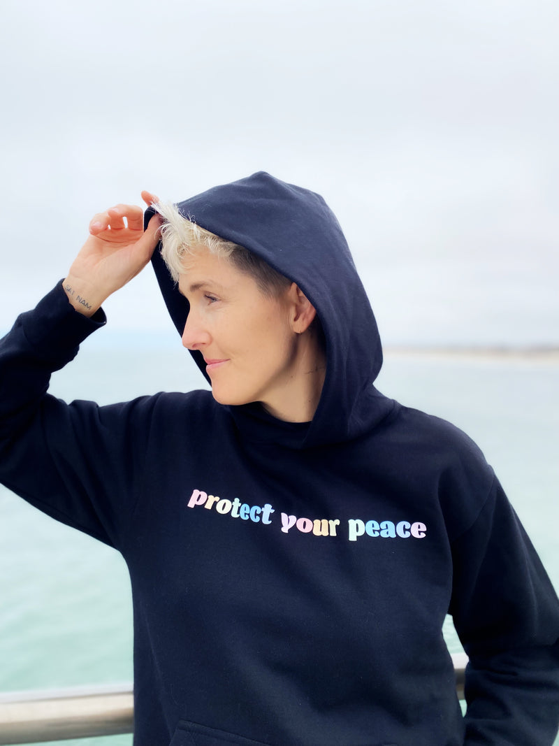 Protect Your Peace Black Hoodie