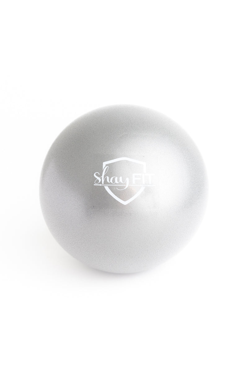 Silver exercise online ball